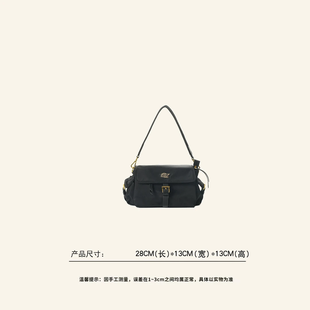 【欧棵甄选】2025轻奢时尚手提单肩通勤包 BNT331-黑色