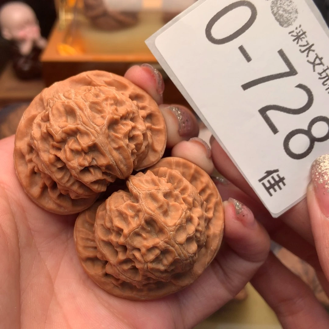 文玩核桃把件43宫灯