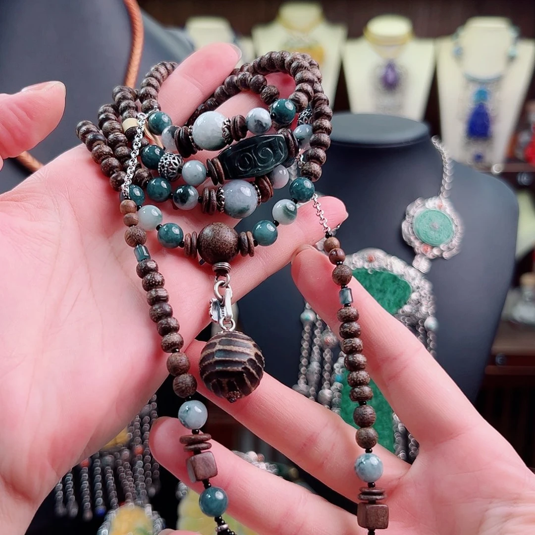 925银珐琅锦象原创设计款式项链108