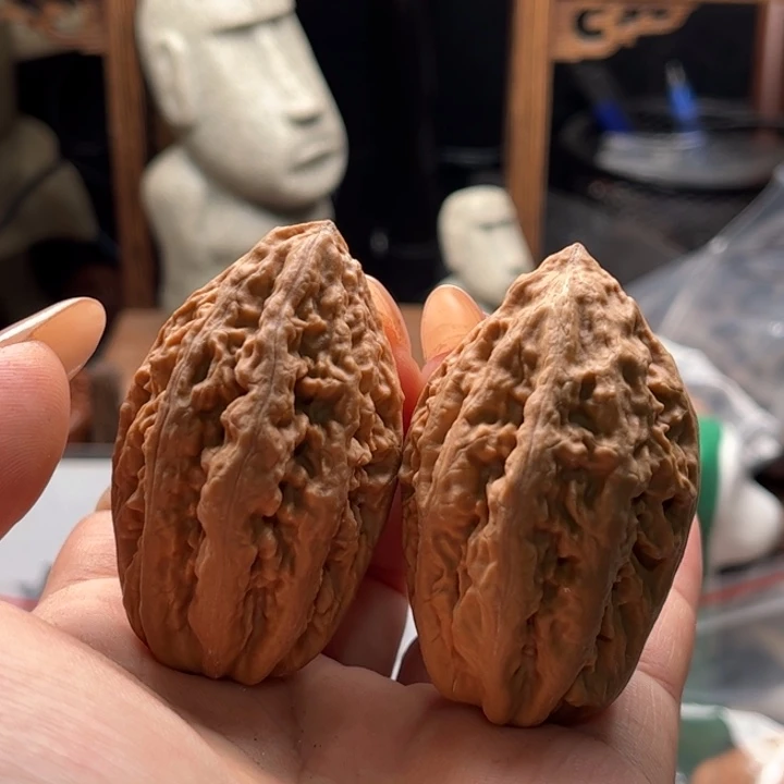文玩核桃把件楸大胖57