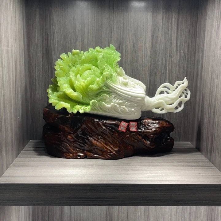 玉家居摆件佰财聚来滚滚来财