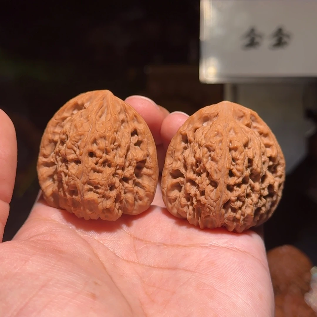 把件核桃1344逐鹿南疆，尺寸42