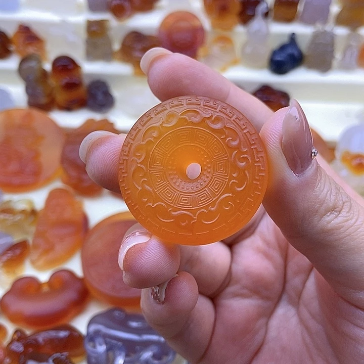 玛瑙/玉髓颈饰未镶嵌F*