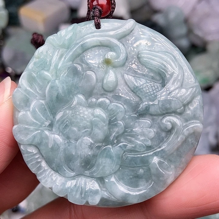 颈饰未镶嵌翡翠翡翠
