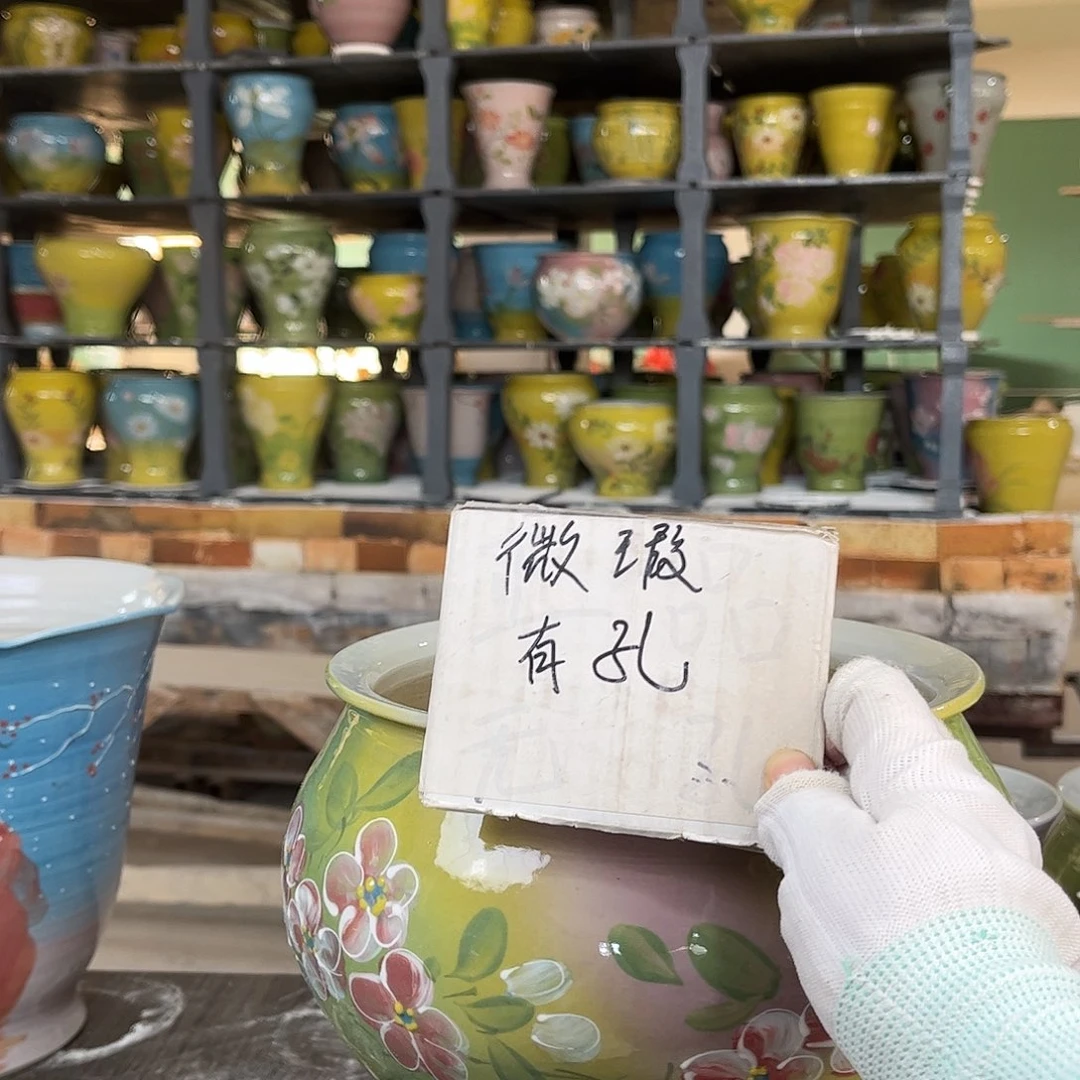 景德镇陶瓷花盆花盆