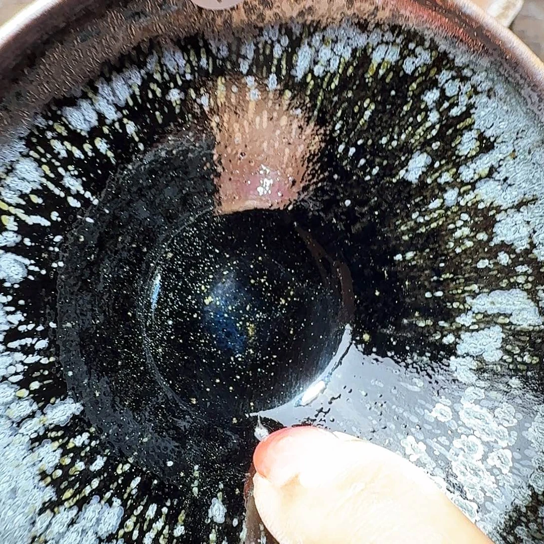 茶盏义兴龙窑建盏159微瑕