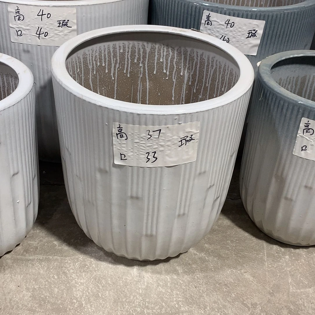 高温陶瓷花盆微瑕