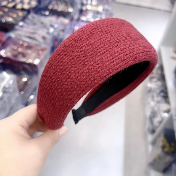 S645红色微宽发箍