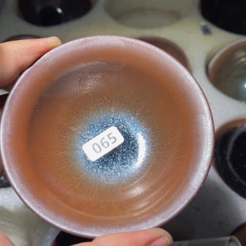 茶盏原矿原釉柴烧建盏