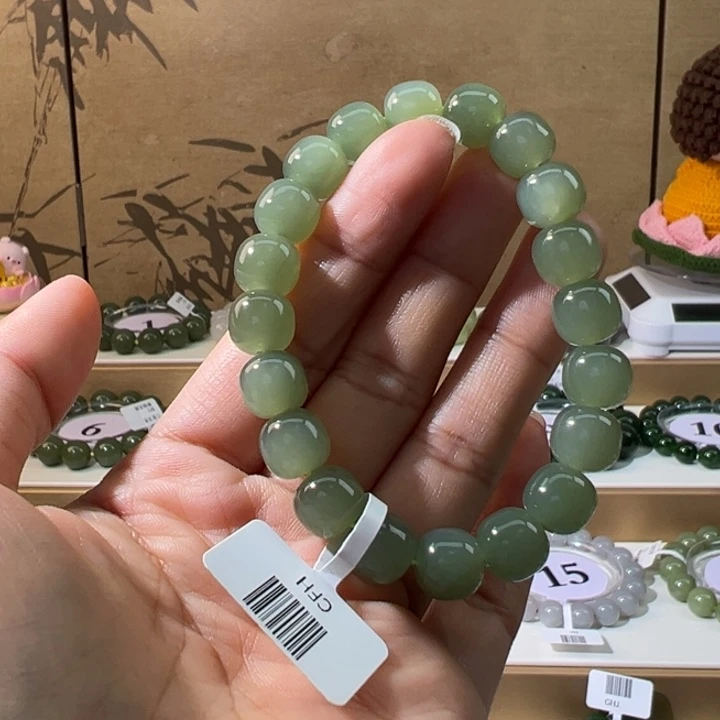 和田玉未镶嵌手串