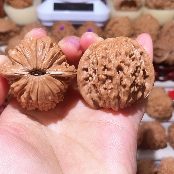 把件文玩核桃四座楼全品44尺