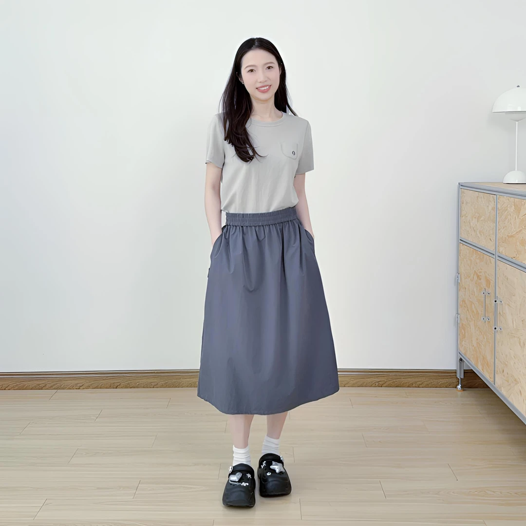 都市户外风速干半身裙