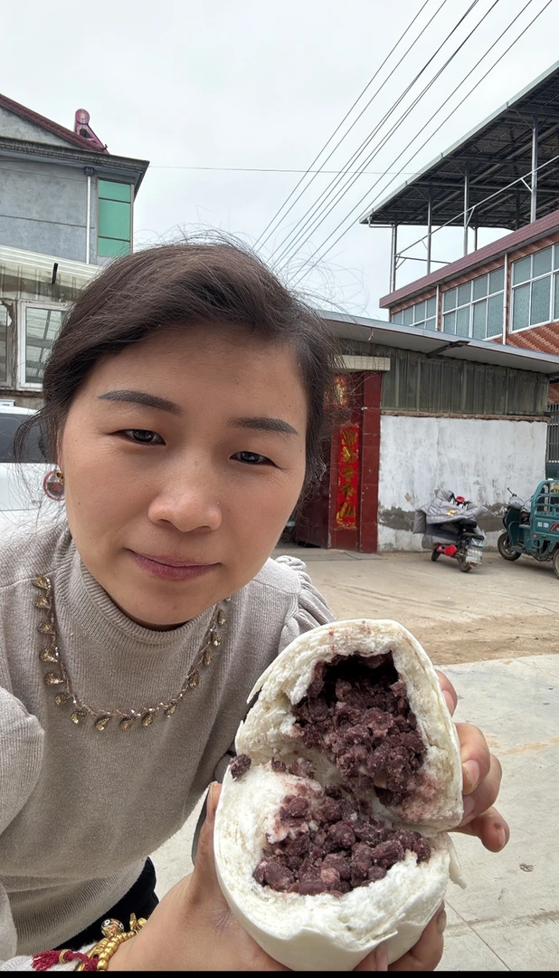 徐州邳州纯碱手工红小豆馒头