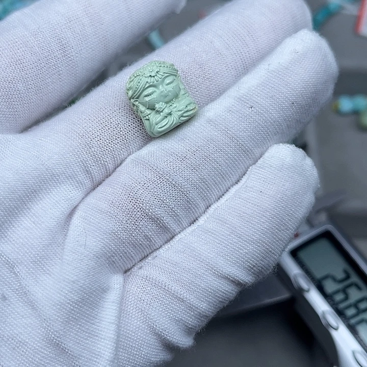 绿松石未镶嵌其他