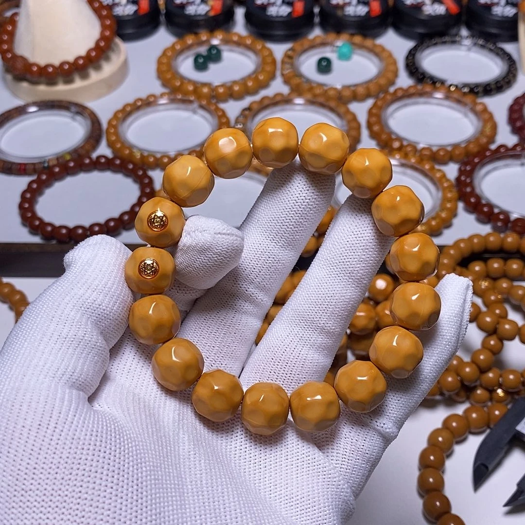 猴头核桃手串双标龙岩奶酪13-14左右4号