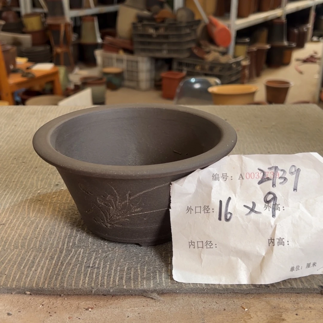 紫砂花盆紫砂花盆