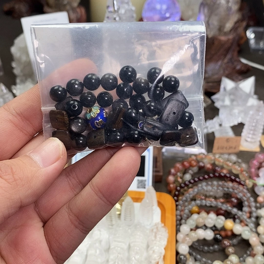 珠宝半成品水晶未镶嵌散珠