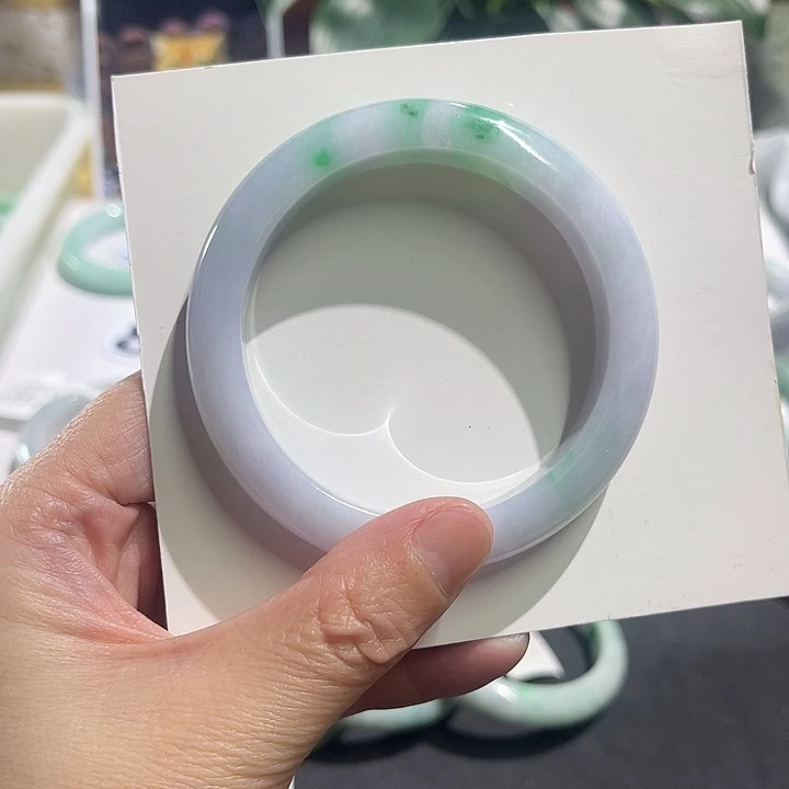 翡翠未镶嵌手镯纯天然缅甸翡翠手镯