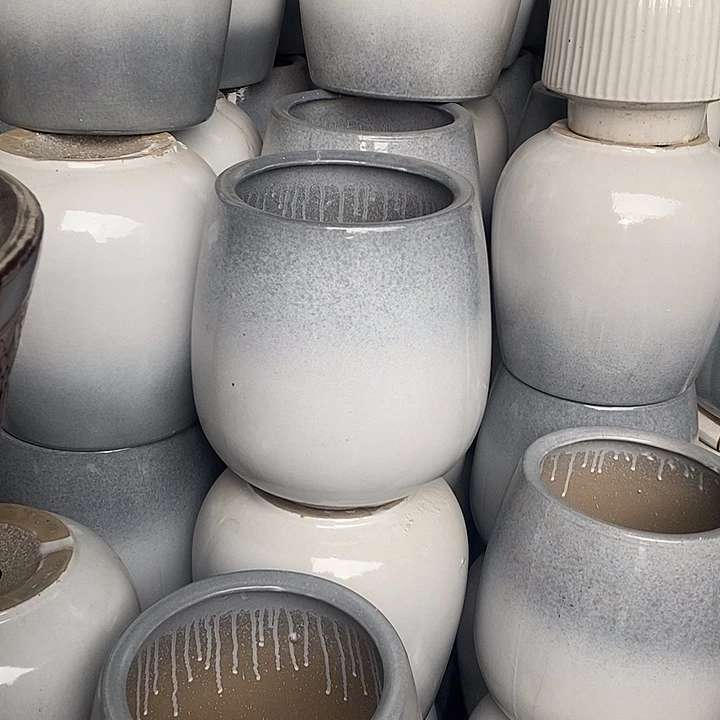 渐变灰龙蛋小号口21高28福利