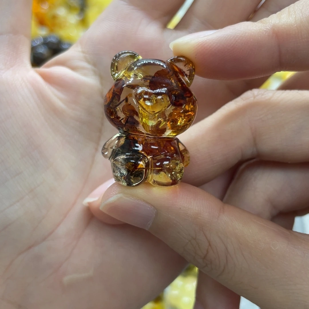 裸石琥珀未镶嵌天然琥珀