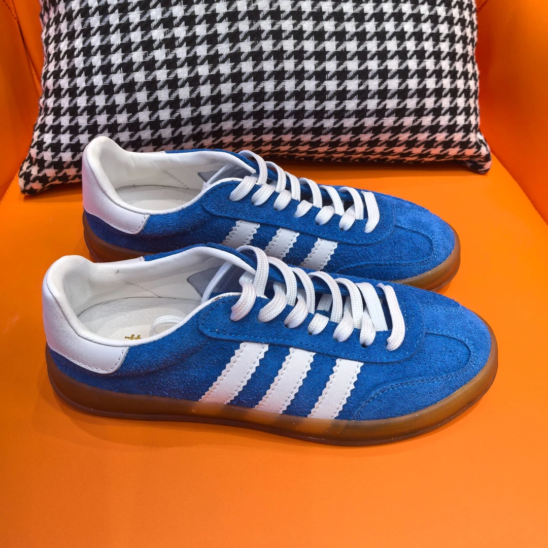 德训鞋阿甘鞋女款2025新款夏季系带轻便透气时尚厚底休闲鞋单鞋女