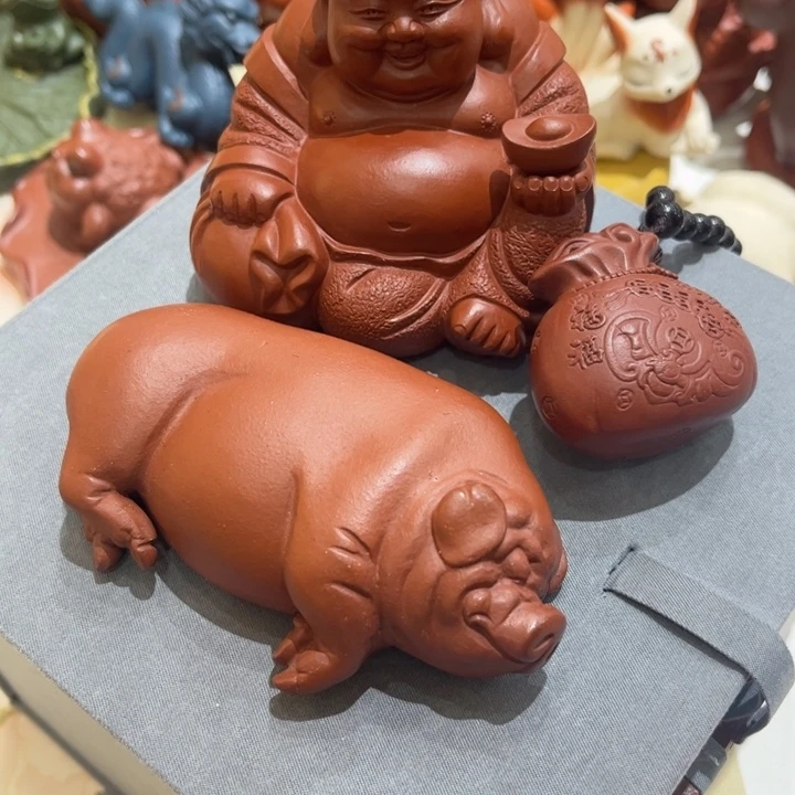 沐***枫紫砂茶宠特惠笑佛