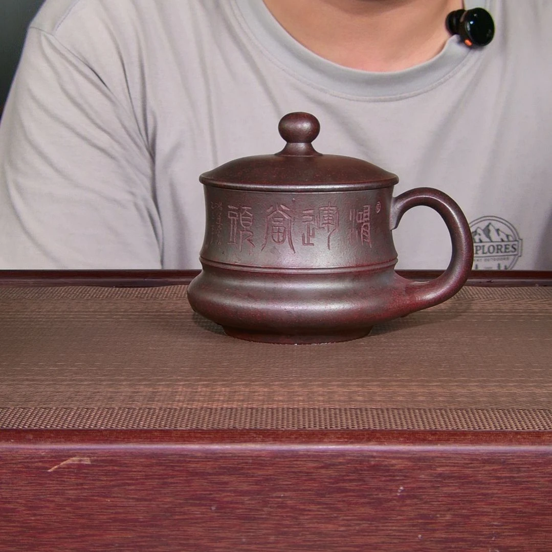 茶杯紫砂高货放漏