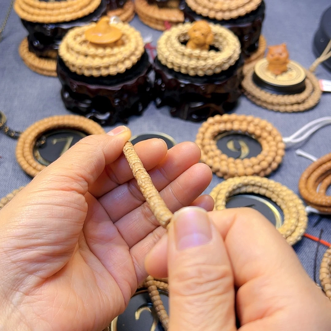 瓜***瓜柏香籽/百香籽手串