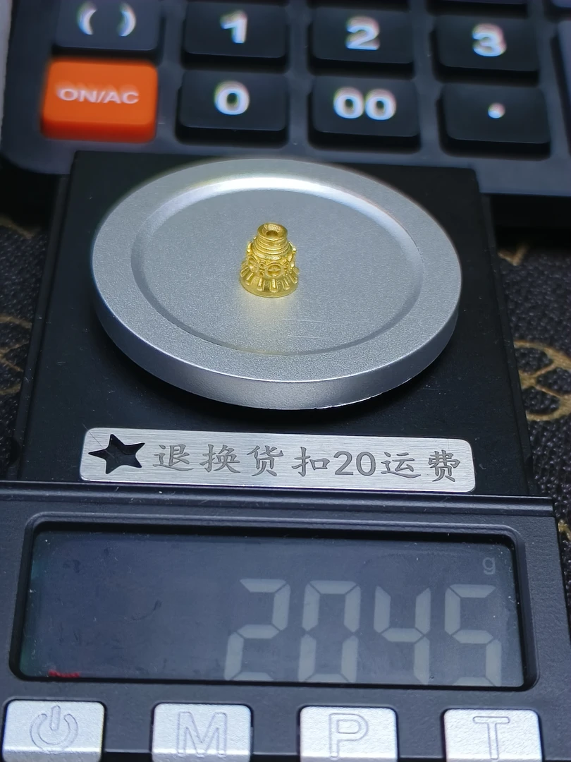 黄金文玩配饰足金999