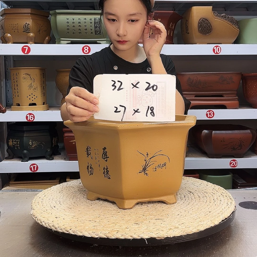 紫砂花盆紫砂花盆