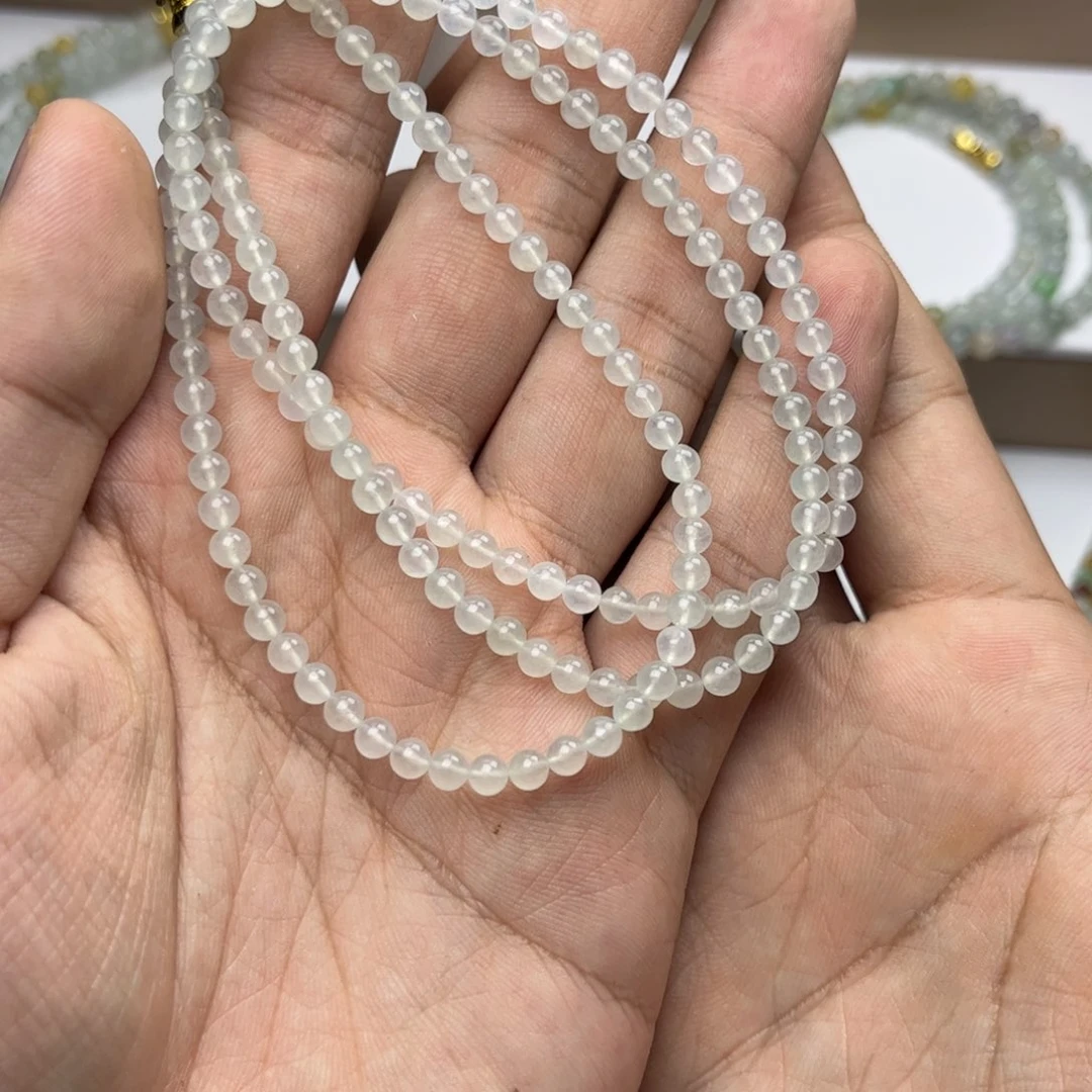 Q***Q翡翠未镶嵌颈饰122