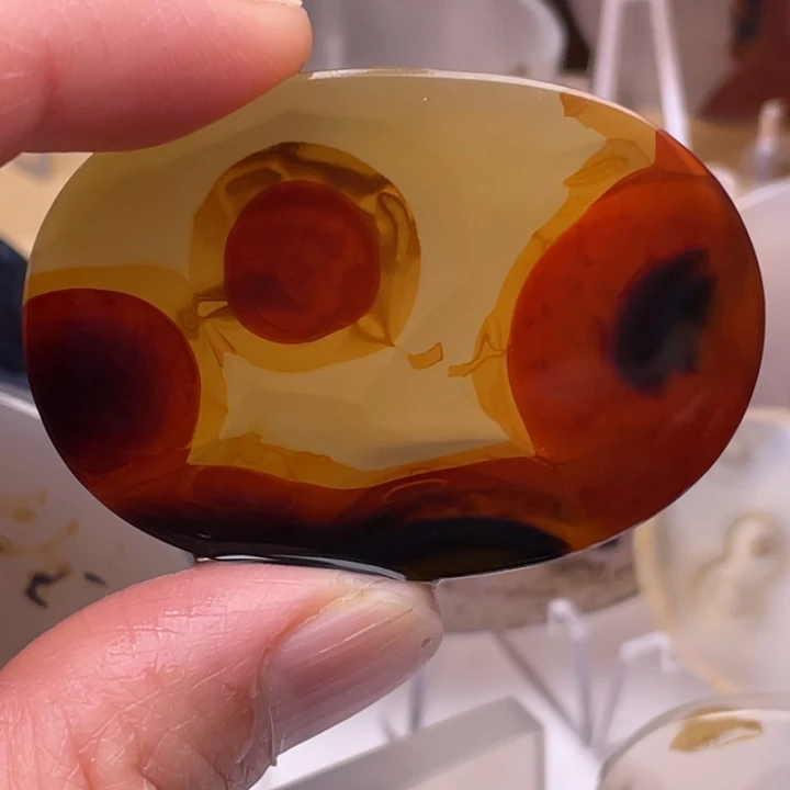 玛瑙/玉髓未镶嵌吊坠(不含链)