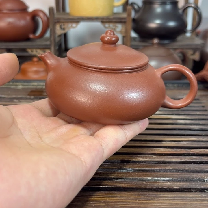 紫砂茶壶原矿紫砂手工制作