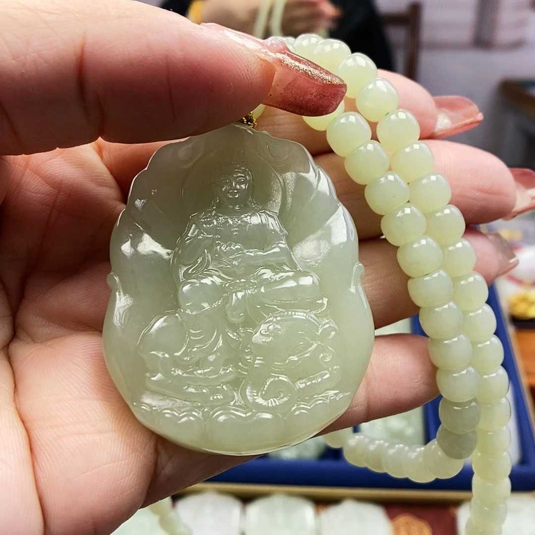 【闪购商品】和田玉颈饰未镶嵌鸿*~