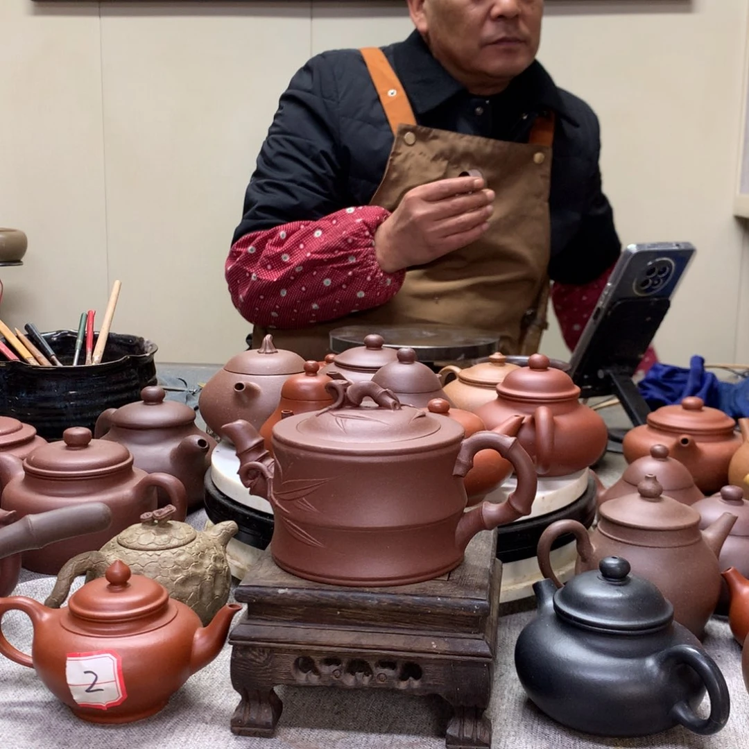 茶壶底槽青竹段270 C半手工制作
