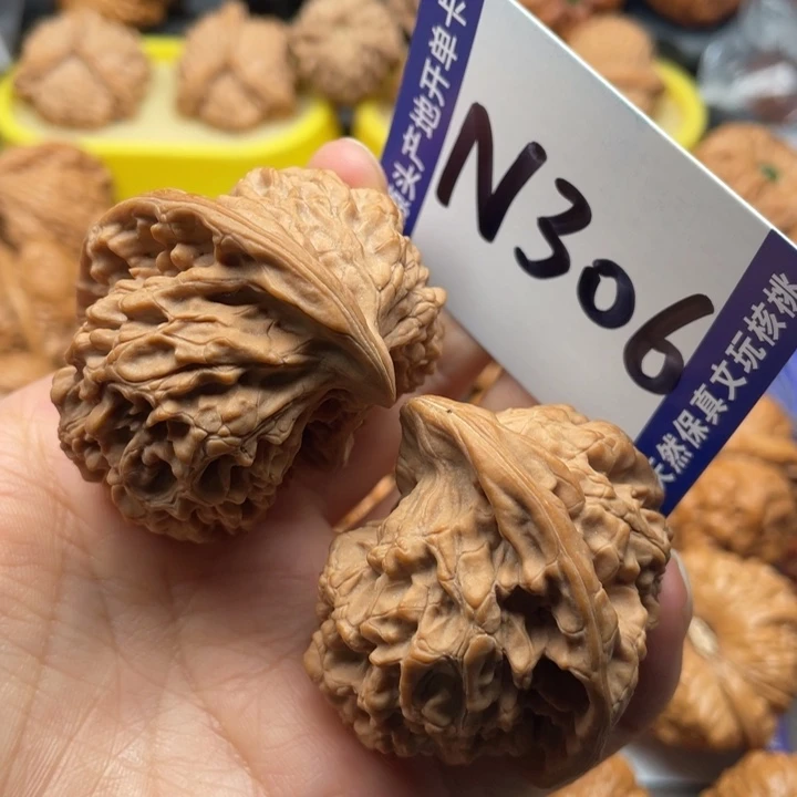 文玩核桃把件座山雕45尺