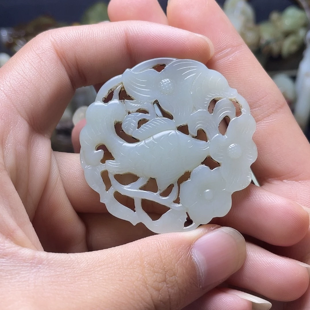 和田玉（糖玉）未镶嵌颈饰