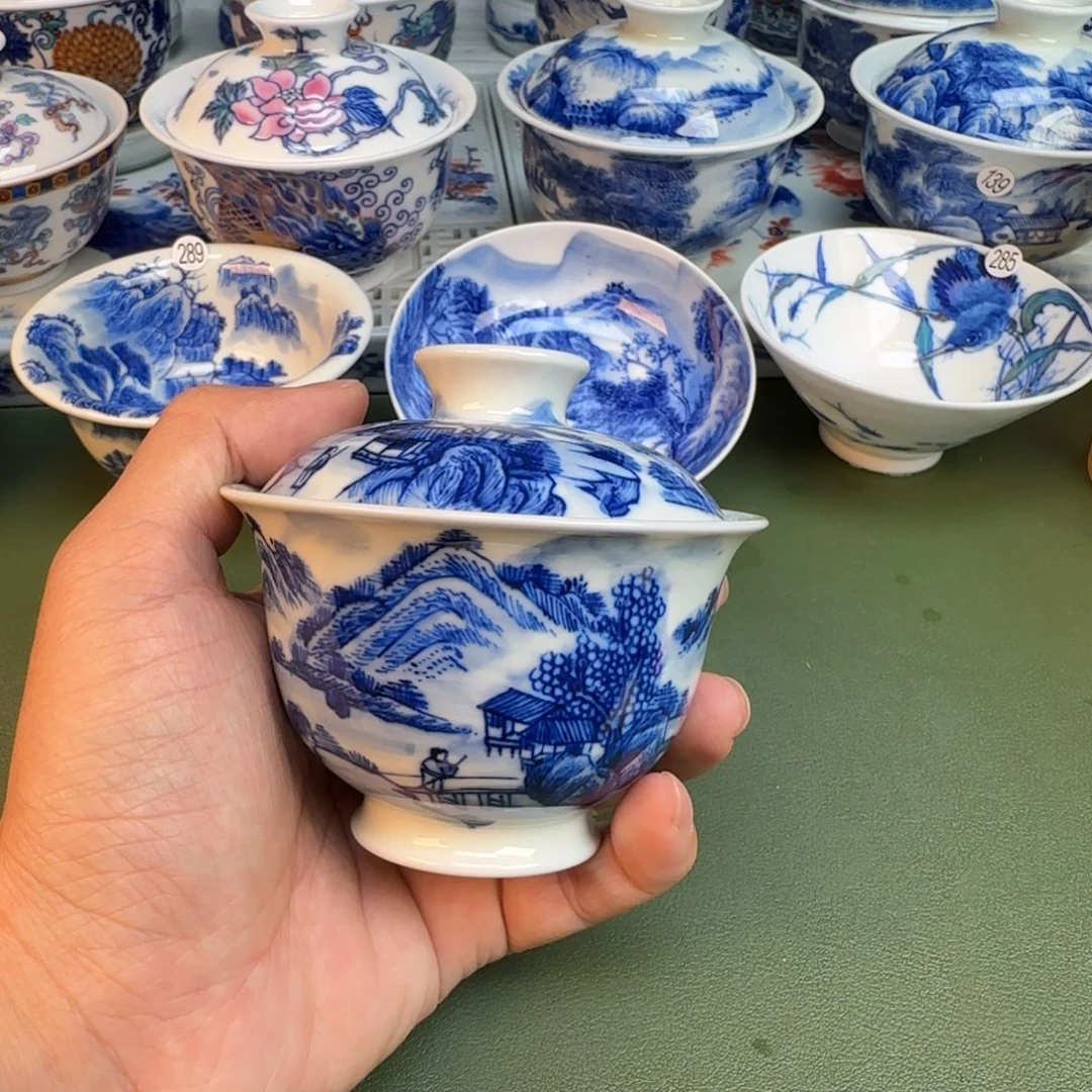 陶纯手工纯手绘茶具291