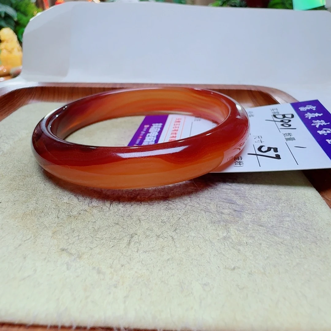 素***风玛瑙/玉髓未镶嵌手镯