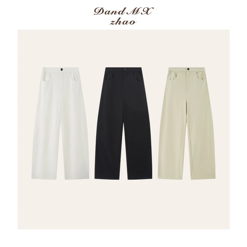 D&MX studio丨遮胯天花板 改良窄版超显瘦结构弯刀裤1625高个子