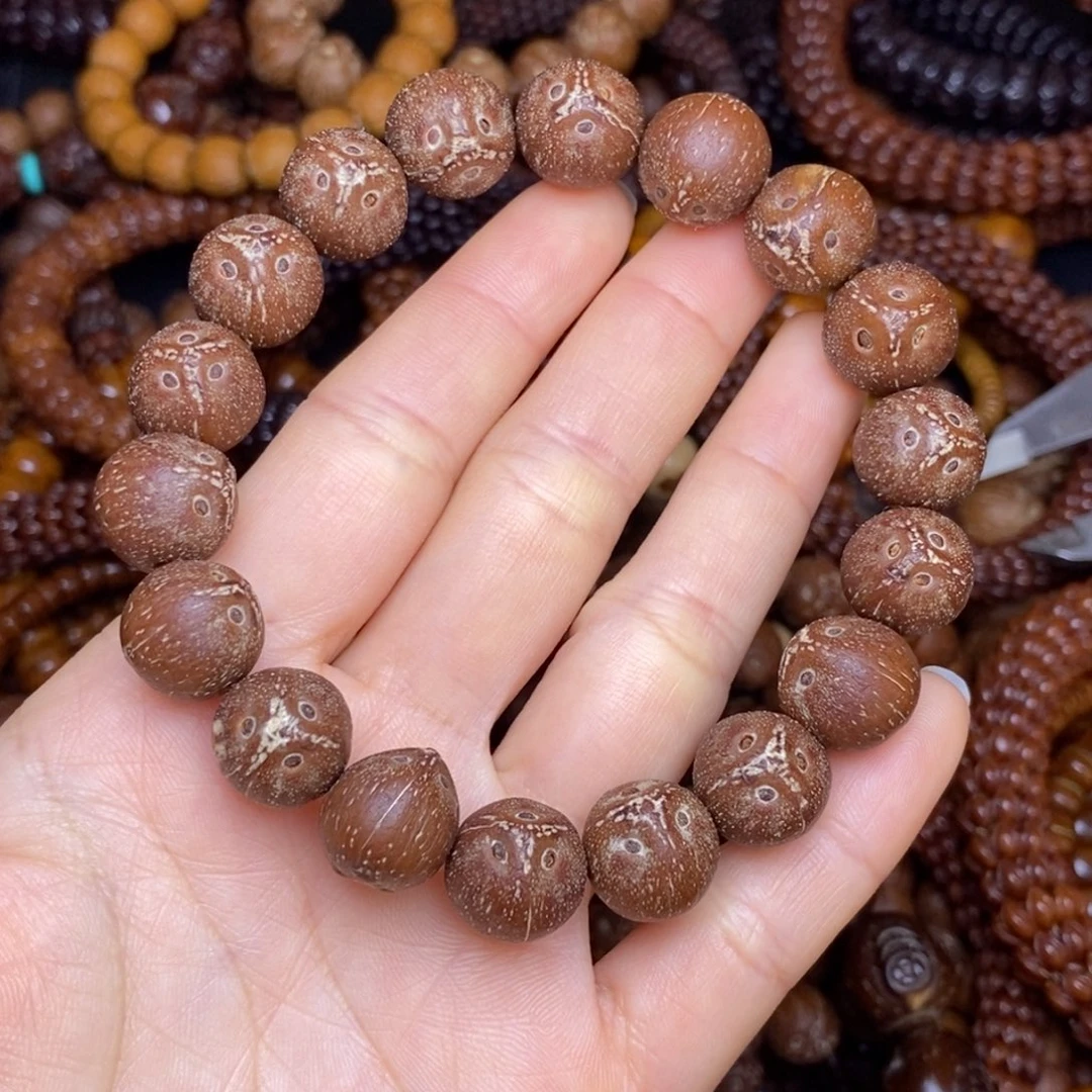 紫金鼠手串瑕疵款原皮13尺寸