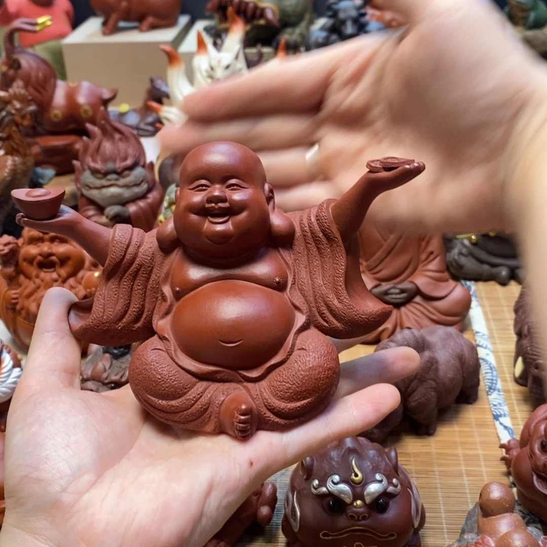 紫砂茶宠多佛很坎坷