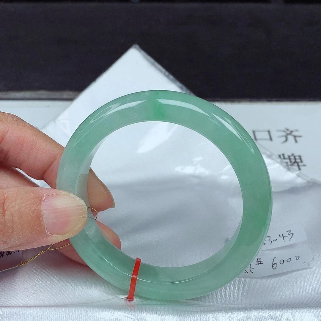 未镶嵌手镯翡翠55圈3043