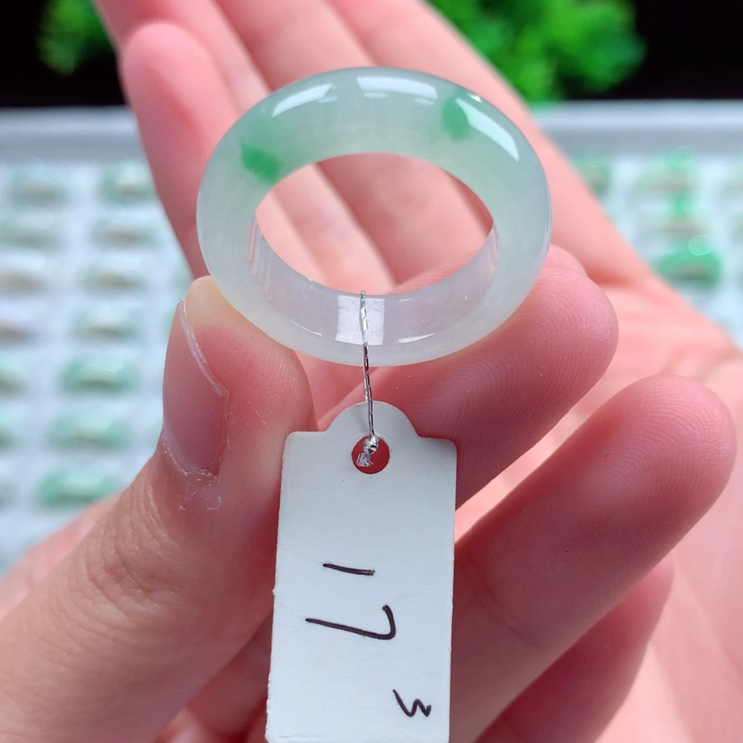 未镶嵌戒指翡翠天然