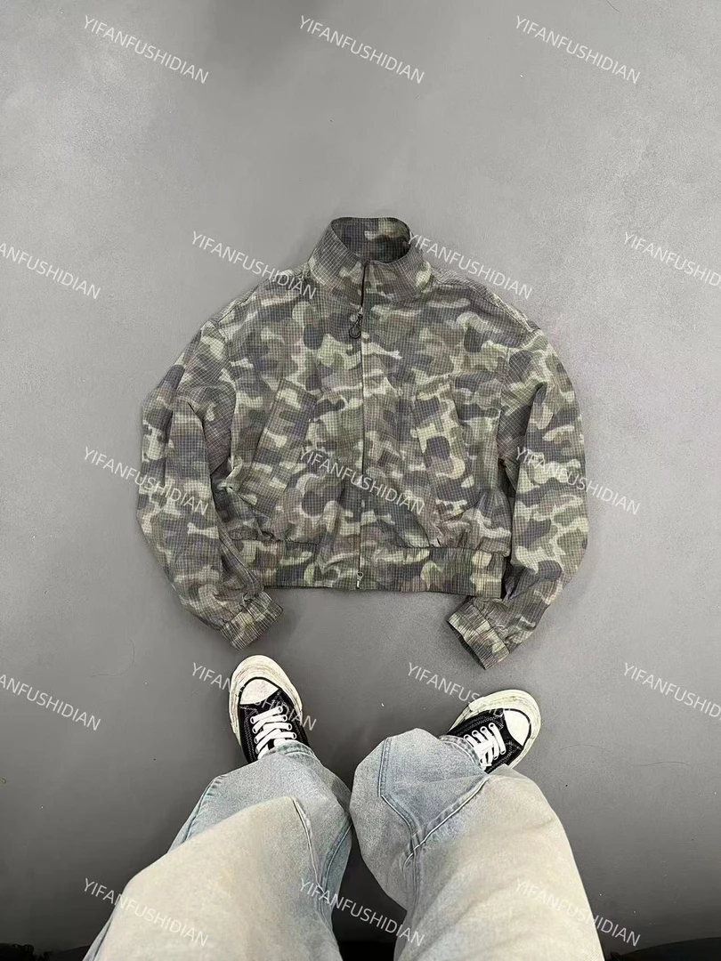 夏季【廓形飞行员防晒夹克】bomber短款夏款小众高级感痞帅外套夹克