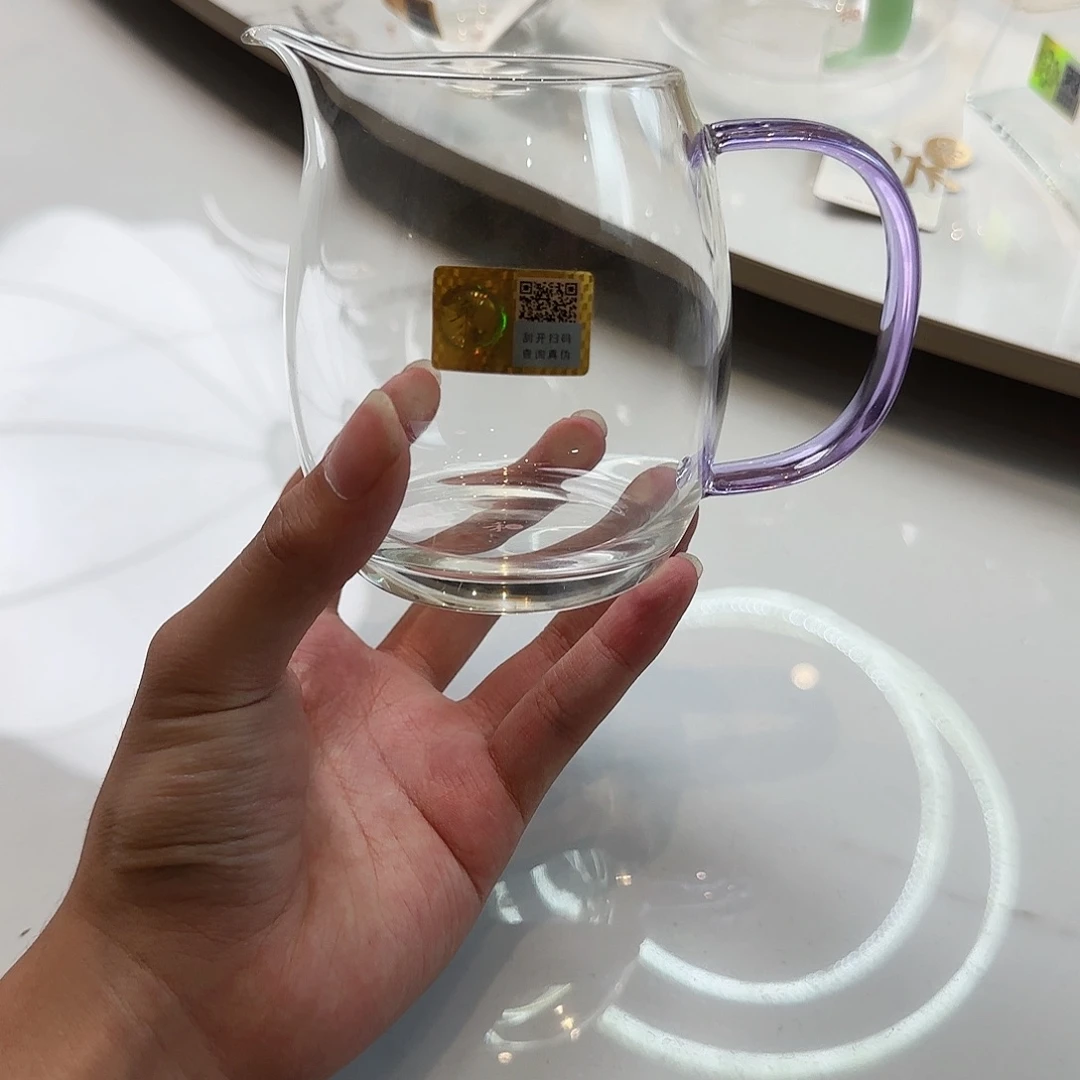 禾器澄然公道杯浅紫色