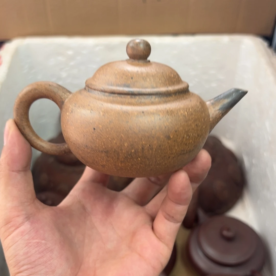 紫砂茶壶宜兴原矿紫砂壶220毫升容量57