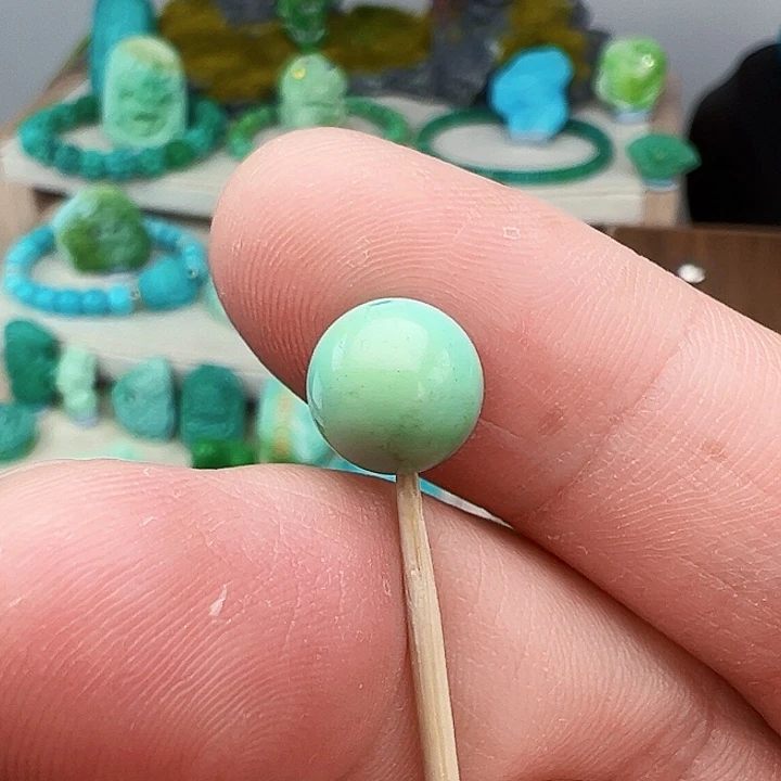 绿松石未镶嵌主播夏