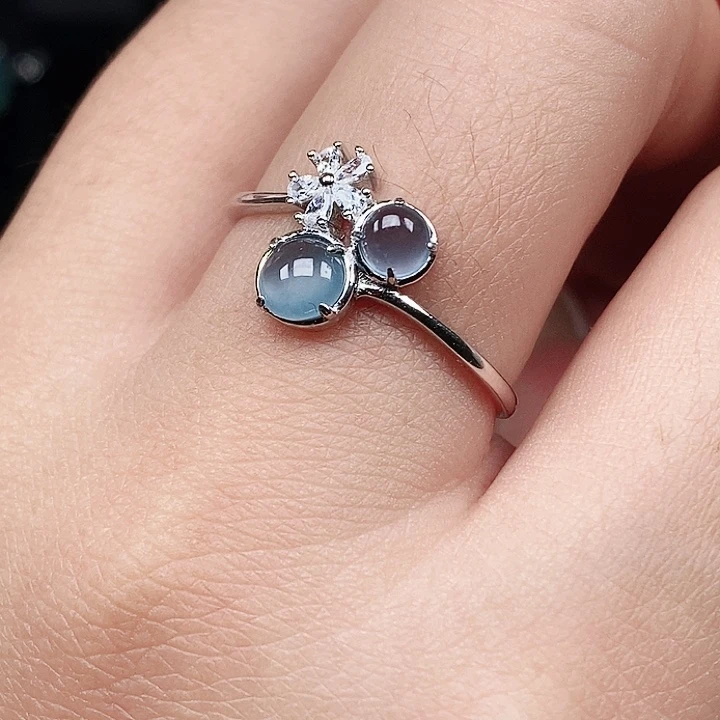 翡翠戒指未镶嵌戒指