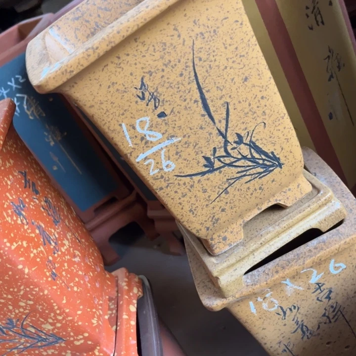 紫砂花盆紫砂花盆